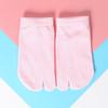 Spring Summer Women's Short Five Finger Socks Candy Color Ankle Socks Sweat absorption Breathable Cotton Split Toe Socks 5 Toes