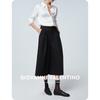 GIOVANNI VALENTINO Women's Loose Wide-Leg Cropped Pants