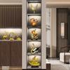 Elegant Chinese-Inspired Resin Decorative Figurines Living Room TV Cabinet Shelf Display Home Decor Gift