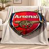 Arsenal F.C. blanket Flannel Blanket Soft Cozy Plush Throw for Sofa Bed Lightweight Home Decoration Outdoor camping