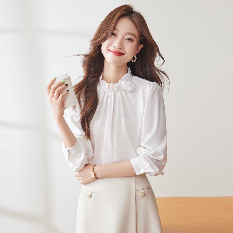 Women's Elegant Stand Collar Blouse