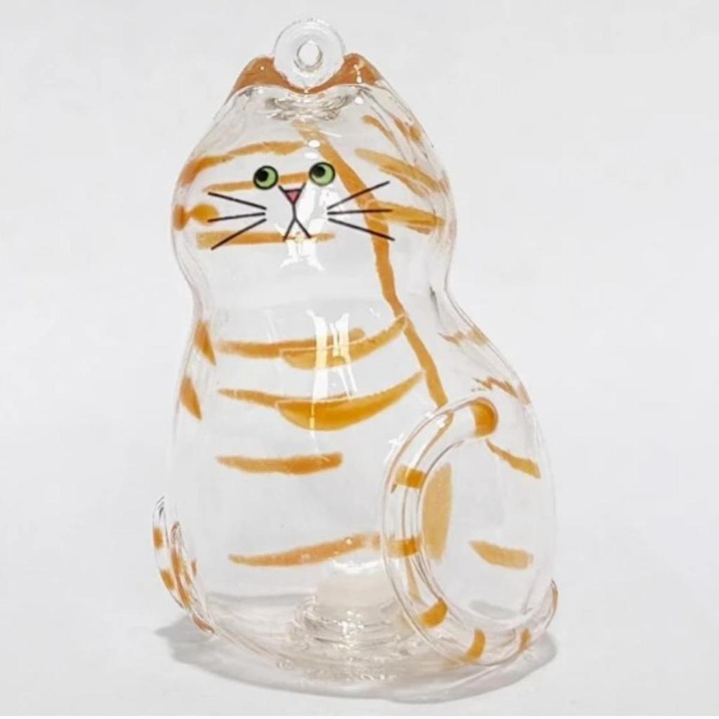 Cute Cat Hair Storage Keychain Pendant Backpack Ginger Cat Siamese Cat Hair Bag Hanging Pet Hair Souvenirs Gift for Cat lovers