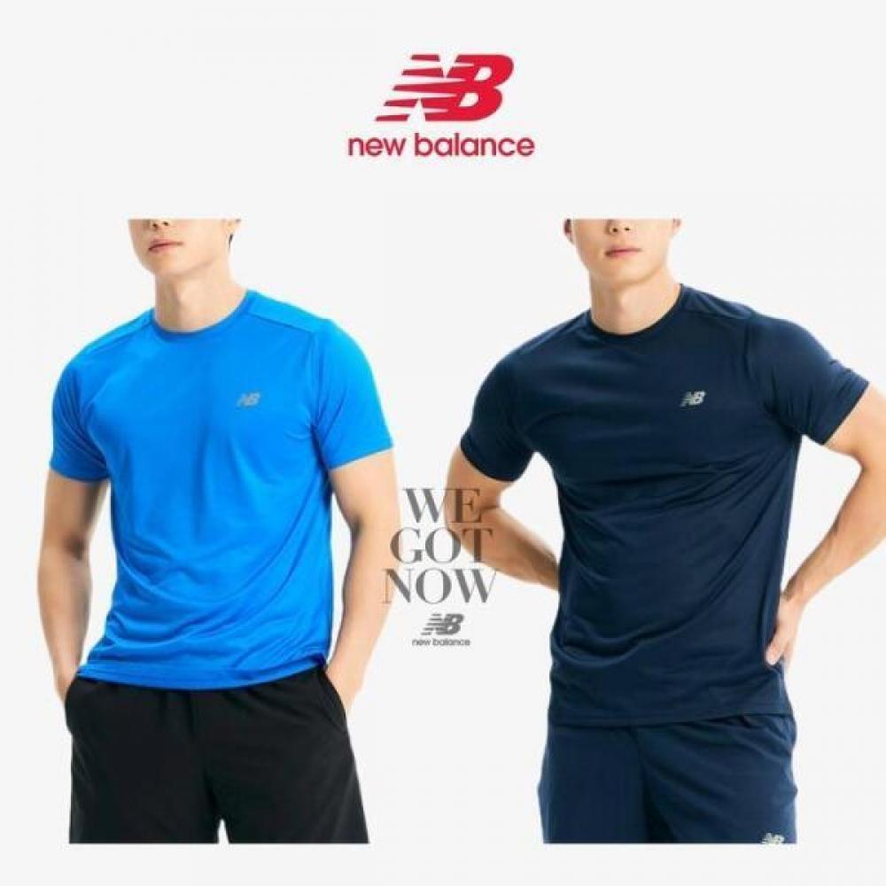 

New Balance Running Fitness Functional Short Sleeve Tee Nbnee2p161 navy／110