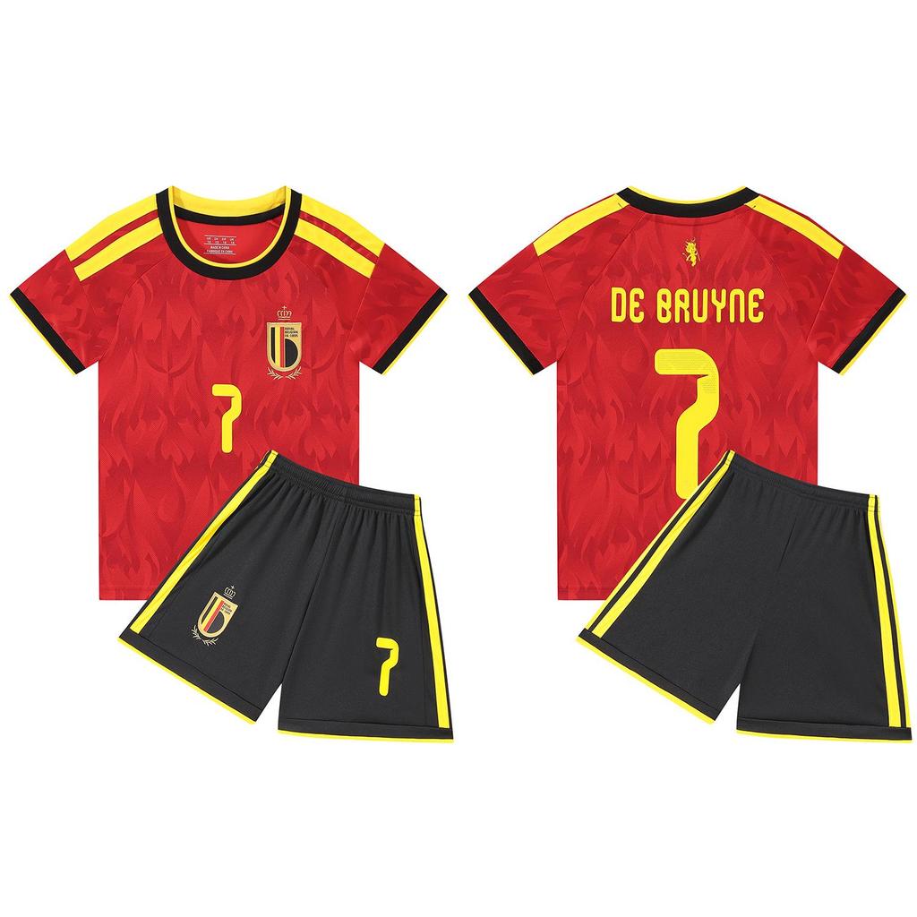 2627 Conjunto de Camiseta Mundial Infantil: Uniformes de Número Estrella para Portugal e Italia