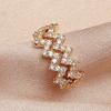 New Fashion Ear Cuff Bohemia Stackable C Shaped CZ Rhinestone Small Earcuffs Clip Earrings for Women Wedding Jewelry
