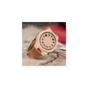 Bobo Bird Men's Bamboo Watch Black Leather Strap 12-Hole Timer Design Sports Casual Timepiece Brown Cat Eye Classic
