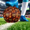 Leicester City Football Aufgedruckter Fußball Größe 5, Anti-Rutsch Erwachsenen Match Fußball Souvenir für Fußballfans