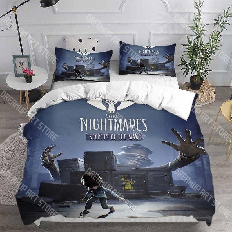 Fashion Game Little Nightmares Bedding Set Single Twin Full Queen King Size Bed Set Kids Bedroom Duvetcover Sets Bed Sheet Set