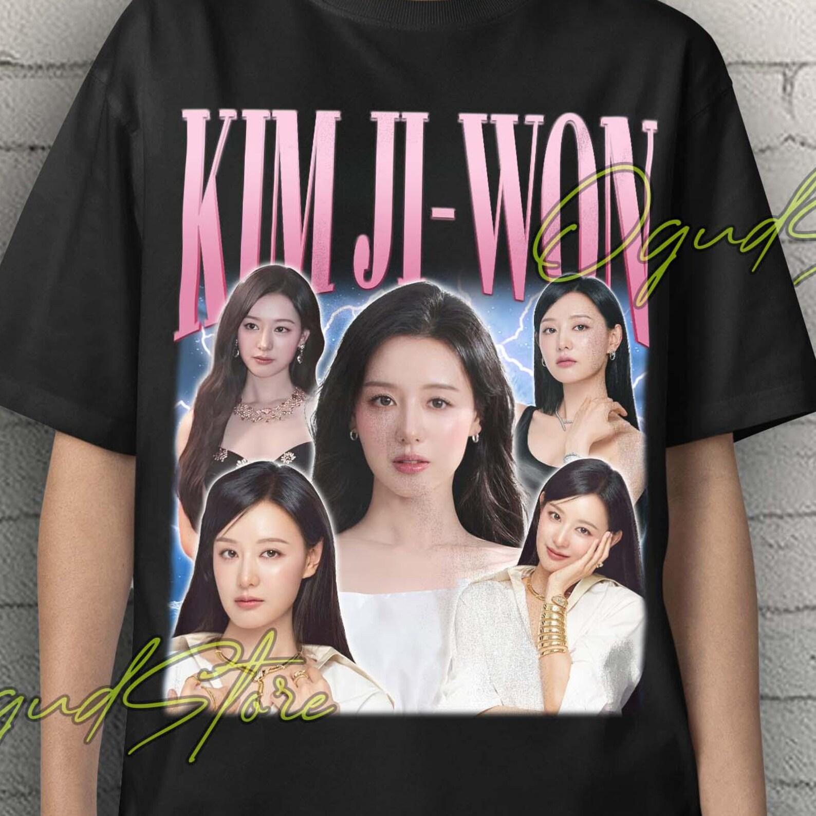 Kim Ji-won Meme Unisex T-Shirt: Funny Kdrama TV Show Tee M