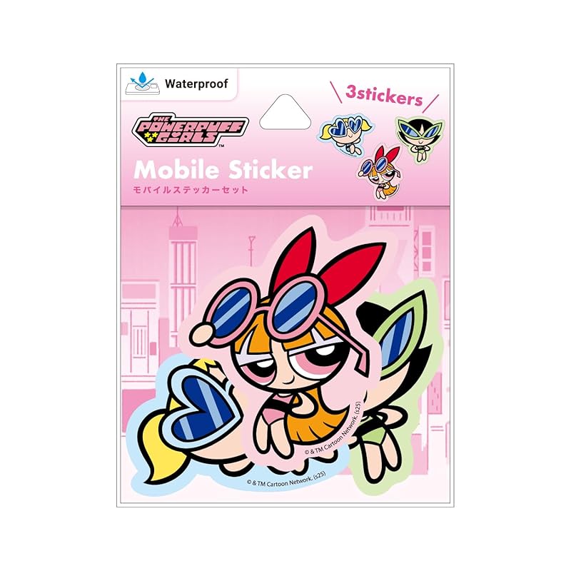 Gourmandies Powerpuff Girls Mobile Sticker Type B GPPG-36B