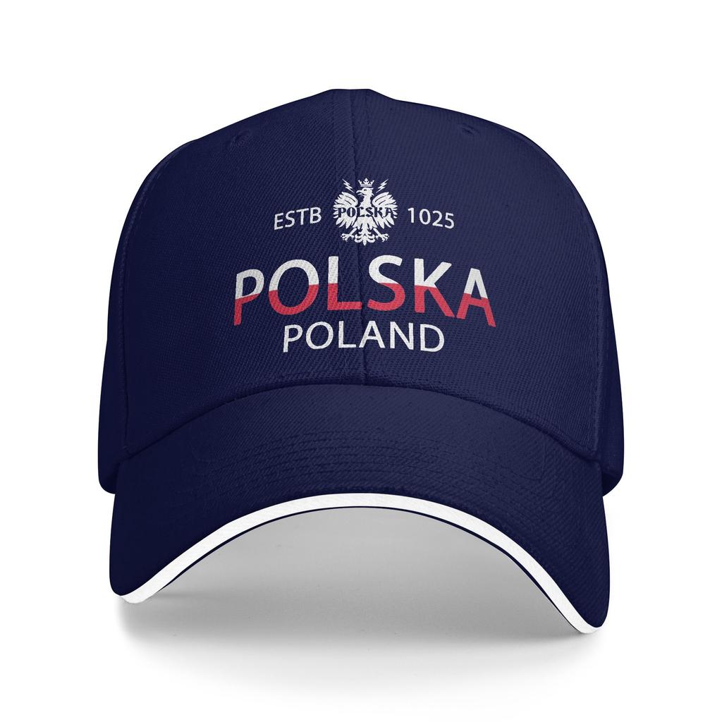 Polish Eagle Polska  Sun Baseball Cap Summer Couple Women  Design Trucker Hat Breathable y2k Funny Hunting Camping Baseball Caps