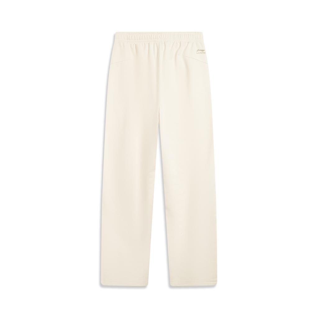 Li Ning Sports Lifestyle Series Logo Embroidered Knitted Sweatpants Women bottoms AKLVC16-8