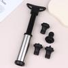 Vacuum Pump Preserver Wine Saver Set Vacuum Wine Stoppers For White / Beer Wine Zinc Alloy Keep Wine Fresh
