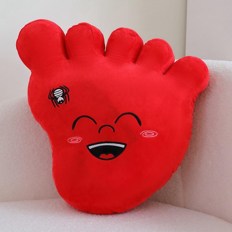 Creative Soft Big Foot Throw Pillow Plush Toy Doll Sole Doll Home Sofa Pillow Girl Doll