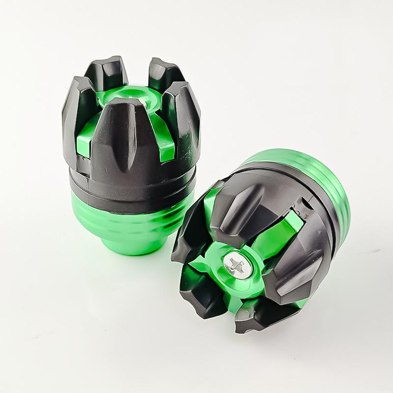 Universal Aluminum Alloy Front Suspension Protection Cup Frame Slider Falling Protector Modified For Motorbike Anti-Fall Bumpers