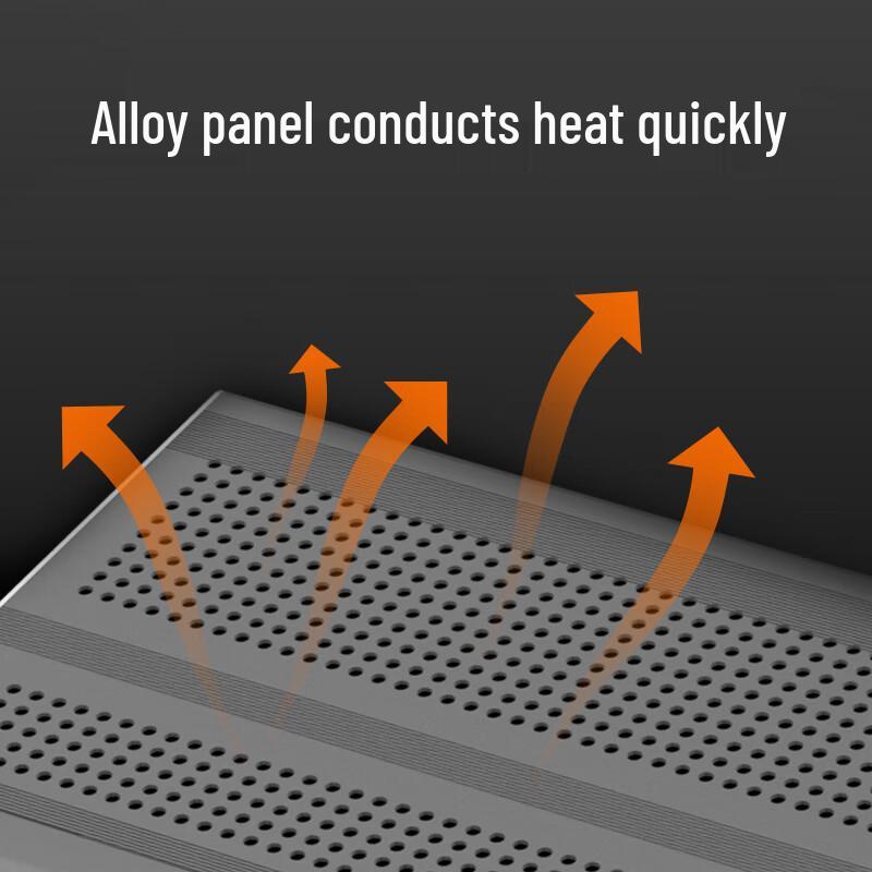 HAILE Aluminum Alloy Adjustable Folding Laptop and Monitor Stand