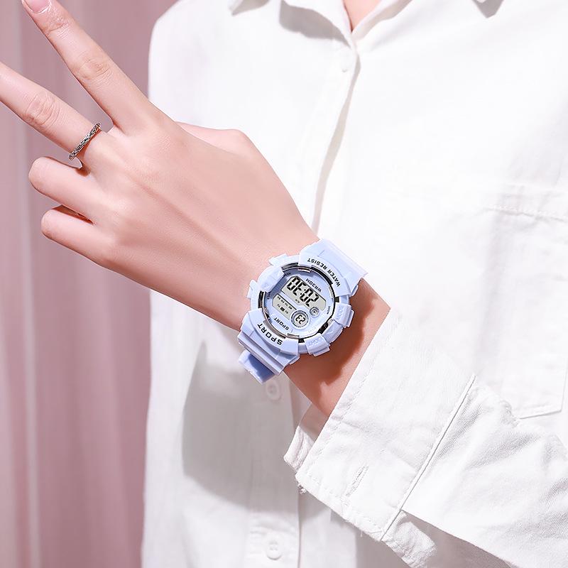 Multifunctional Trendy Student Waterproof Luminous Sport Watch