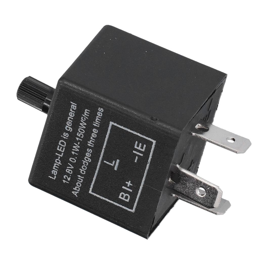 LED Flash Relay for Turn Signal Light Adjustable Frequency AntiFlashing Equipment CF13JL02