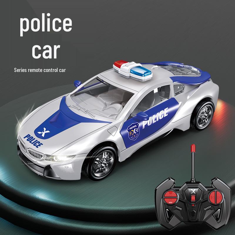 

1:22 i8 Гоночная машина на радиоуправлении с зарядной станцией, Игрушечная полицейская спортивная машина для возраста 6-12 лет Single Battery