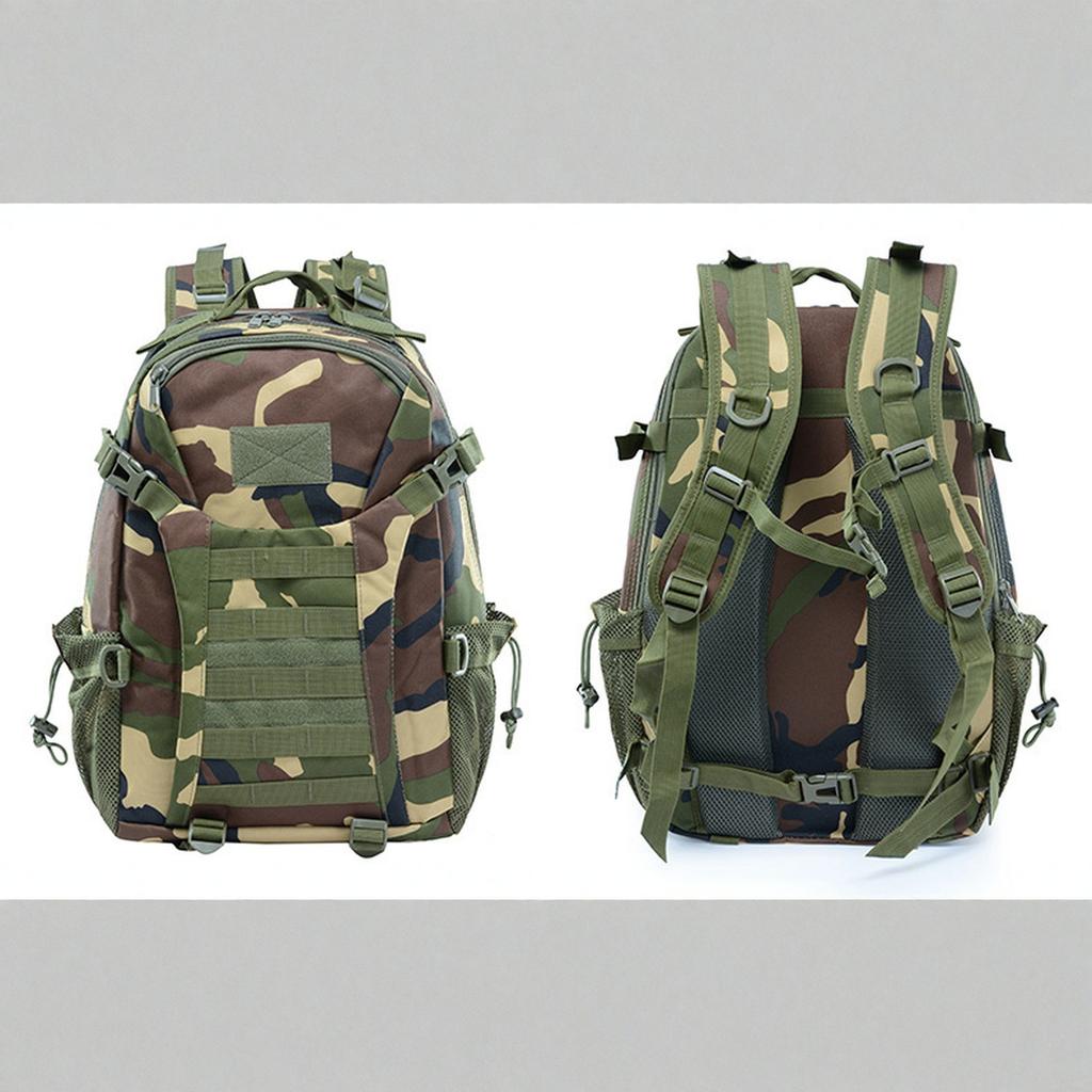 30L Camping Backpack Outdoor 800D Oxford Cloth Sports Back Fishing Camping Bags Backpacks