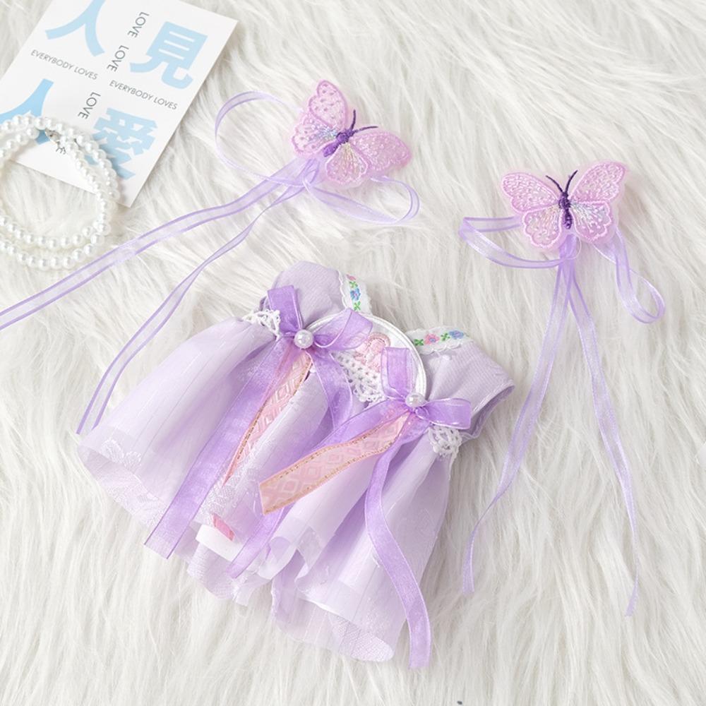 20cm Doll Clothes DIY Princess Dress Cute Lolita Outfit  Girl