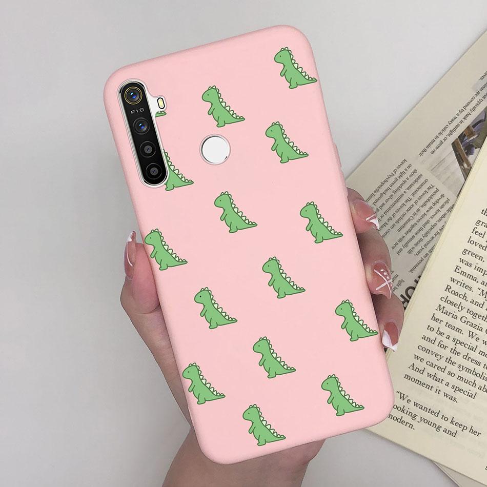 For Oppo Realme 5 Pro Oppo Realme 5 5i 5s C3 6i Realme5 5 Pro Realme6i Phone Cases Cute Soft Matte Bumper Back Cover Funda Coque