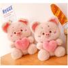 Cute Pig Plush Toy Stuffed Animal Doll For Kids Sofa Pillow Decor Pink 35cm