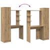 Desk Set 2 pcs Artisan Oak
