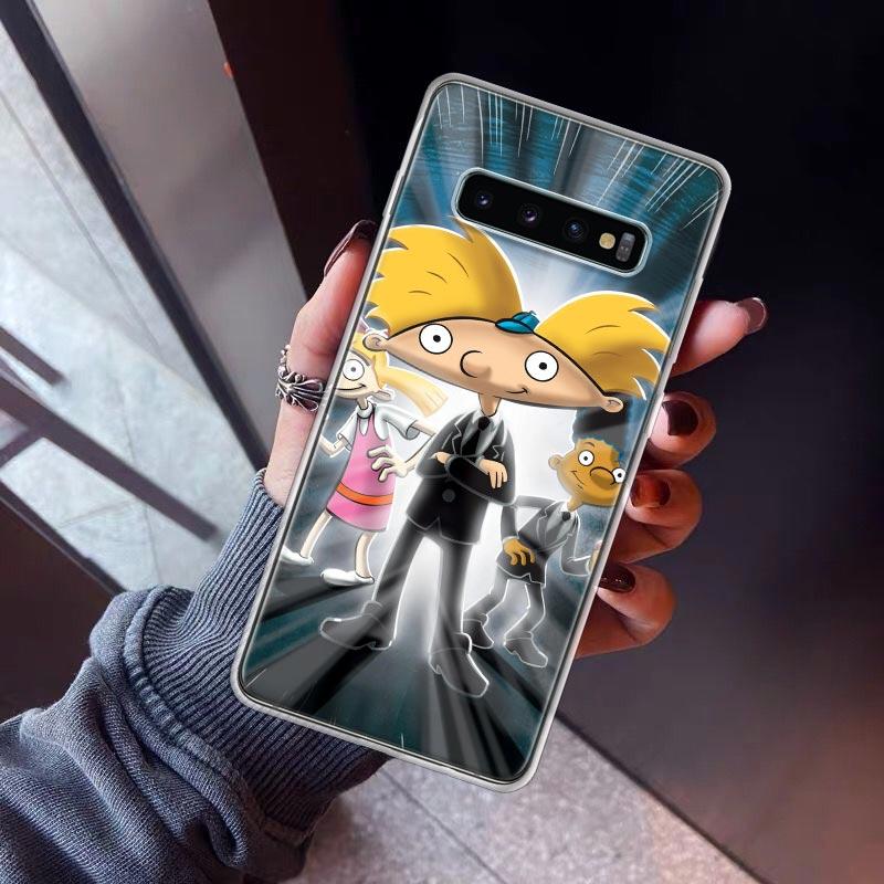 Hey Arnold Phone Case For Samsung Galaxy S26 S25 Edge S24 S23 Ultra S22 Plus S21 S20 FE Soft TPU Back Cover Funda Galaxy S25 Edg