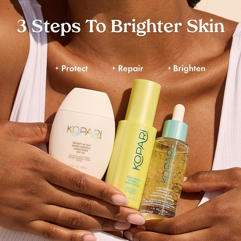 Kopari Beauty Star Bright Vitamin C Verfärbungskorrekturserum 1,0 Oz