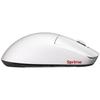 Sprime Wireless Gaming Asymmetrical Warranty from Domestic Authorized Distributor sp-pm1-white Mouse, 4K/8K Compatible, Wireless/Wired, FPS/TPS,