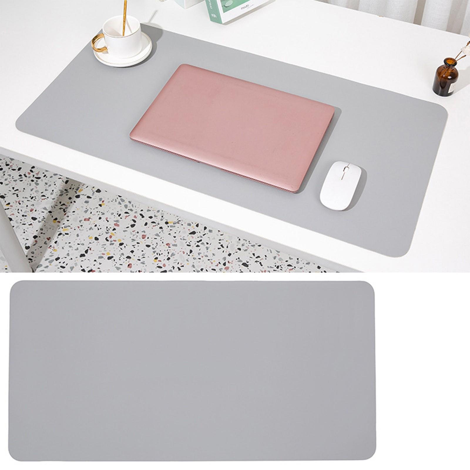 

Односторонний кожаный коврик для стола, однотонный, водонепроницаемый, износостойкий, моющийся коврик для стола One Size