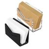 Acrylic Mail Organizer Black Clear Mail Sorter Letter Holder Desktop Storage Organizer For Home Office