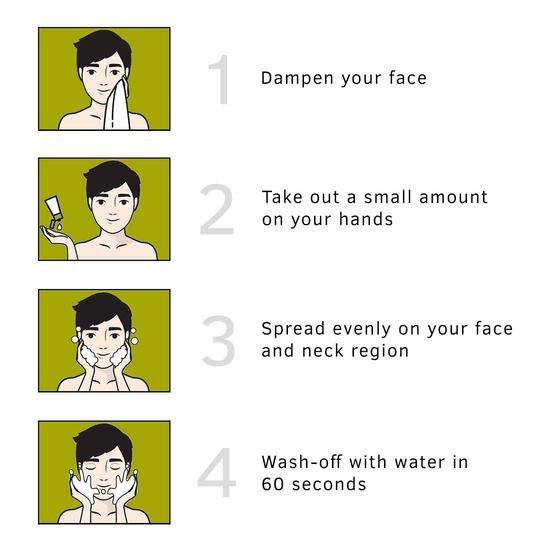 Ustraa Face Wash - Oily Skin - 200g - Specially Formulated for Oily Skin | With Key Lime & Basil Extract | Remove Excess Oil & Dirt