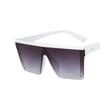 Occhiali da Sole Quadrati Oversize da Donna Uomo Vintage Montatura Grande Rettangolare Occhiali da Sole Foto di Strada Occhiali da Guida UV400 Gafas De Sol