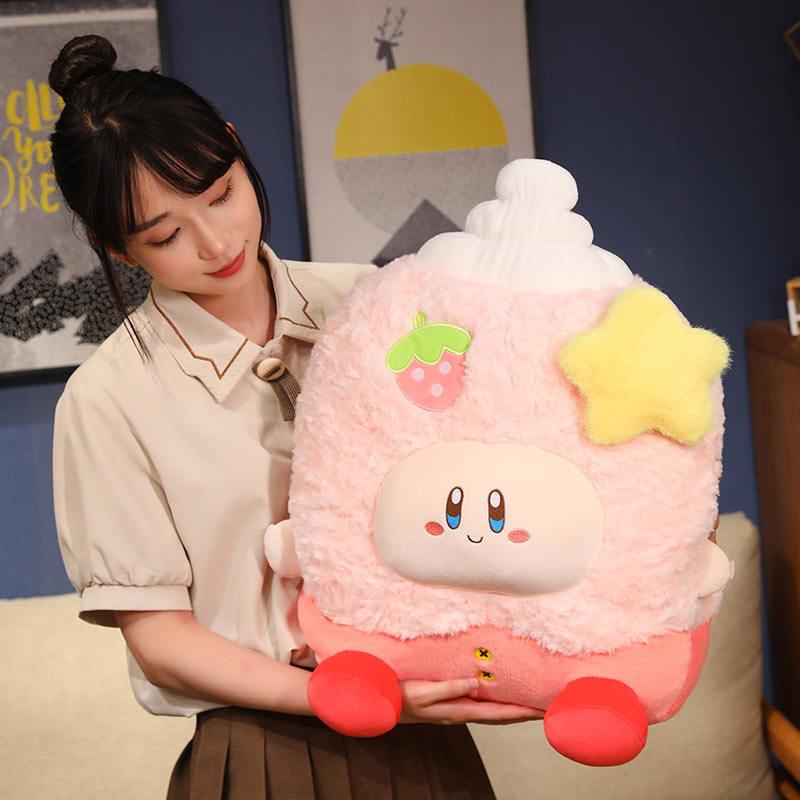 New Cartoon Cone Pillow Plush Toy Cute Girl Doll Sleeping with Doll Girls Children Gift Doll