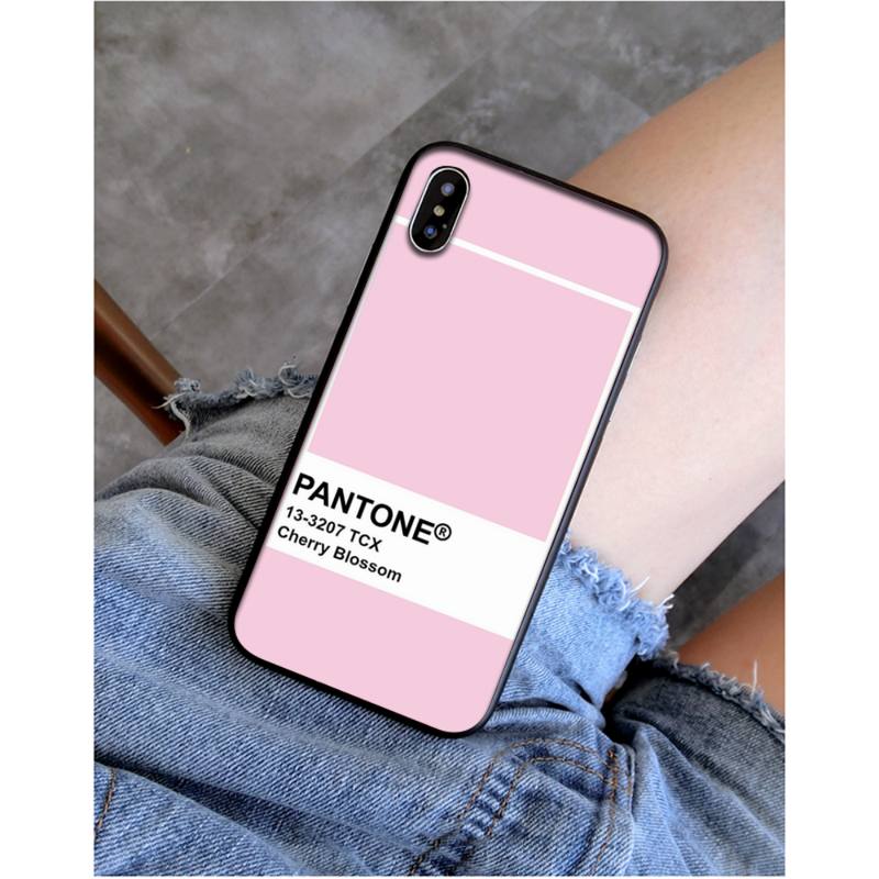 YNDFCNB Pantone Candy Color Phone Case for iphone 11 12 Mini Pro Max X XS MAX 6 6s 7 8 Plus 5 5S 5SE XR SE2020
