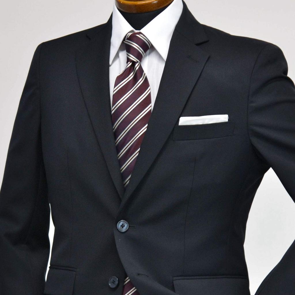 [Tuxedo Station] Silk Necktie, BurgundyWine Red Stripe, Men's, for Job Interviews, Weddings, Entrance Ceremonies, Graduation Ceremonies,