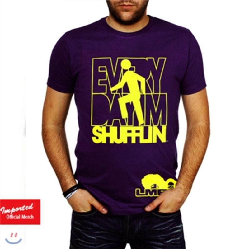 

LMFAO shufflin purple yellow rock t-shirt rock chic look band t-shirt GRV rockchic roxic UNISEX