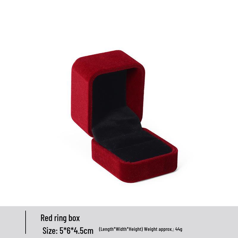 Velvet Jewelry Box for Rings, Necklaces, Earrings, Pendants, and Bracelets