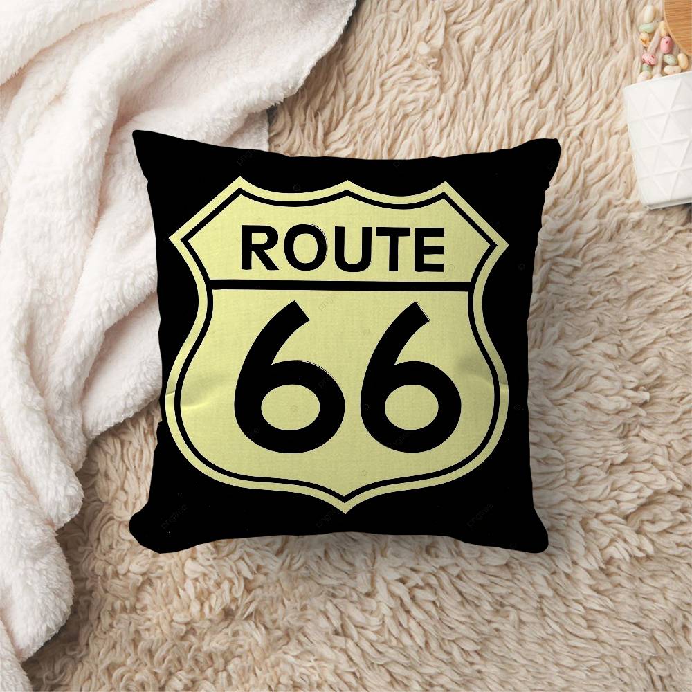 RRoute Office Cushion Pillowcase Car Cushion CoverXCM Lumbar Pillowcase Sofa Pillowcover
