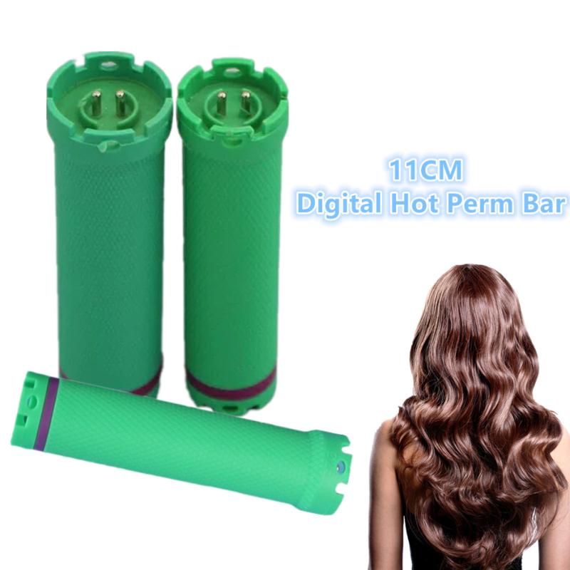 110Mm 24V Digital Hair  Perm Rods Electric Heated Curlers Bars Rollers Wavy Hair Salon Barber Curling Spiral Styling Tools