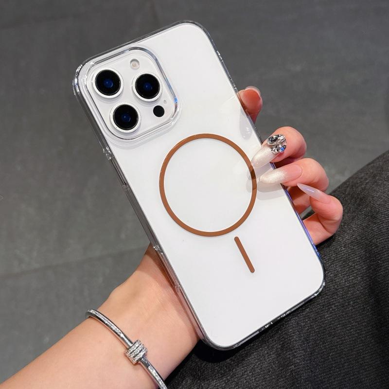 

Подходит для чехла для мобильного телефона iPhone16 Apple 15/14 Прозрачный Высококлассный 13pro Жесткий чехол Apple 16Plus