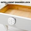 Secure Multiple Unlock Drawer Lock Fingerprint Card & Keypad Entry Intelligent Fingerprint Lock for Furniture Security