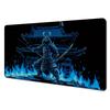 Japanese Hannya Oni Mask Gaming Mouse Pad Large Extended Desk Mat Smooth NonSlip Base for Anime Gamer Desk Decor