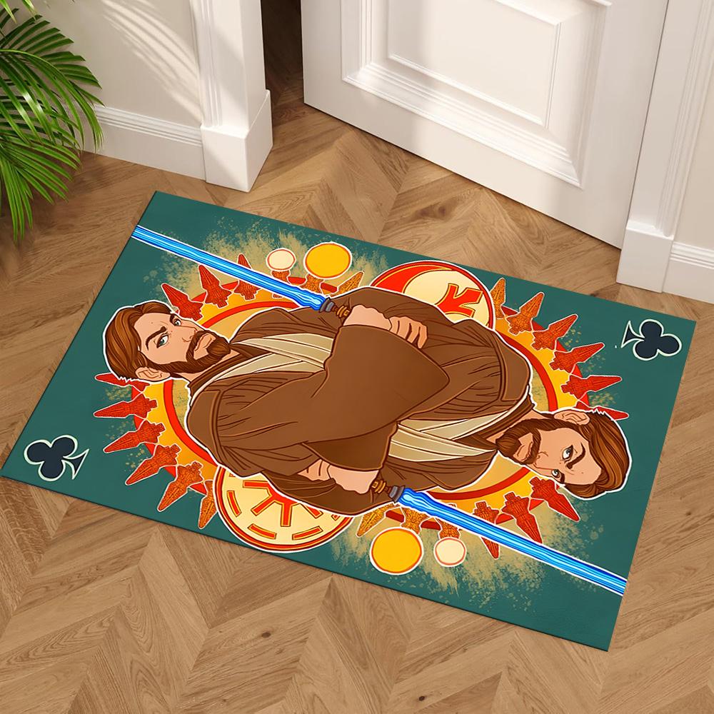 Star Wars Floor Rug Office Rug Design for Hallway Balcony Decorate room Bedrooms Antislip Carpet Office home decor Birthday Christmas Gift