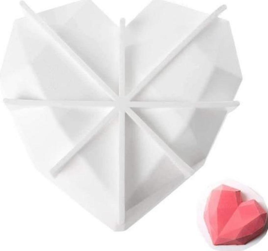

Diamond Silicone Mouse for Heart Shaped Cake Baking