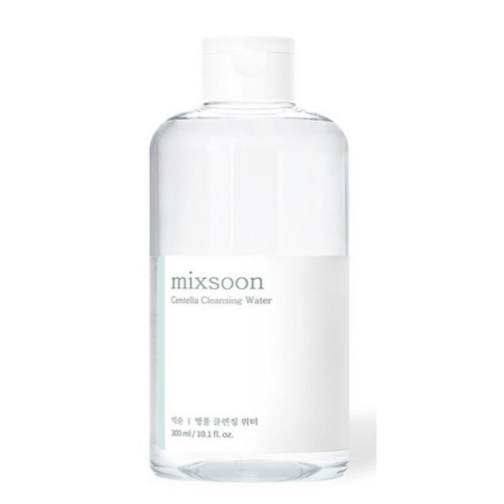 Mixsoon Centella Cleansing Water 300ml – Gentle Makeup Remover & Soothing Toner