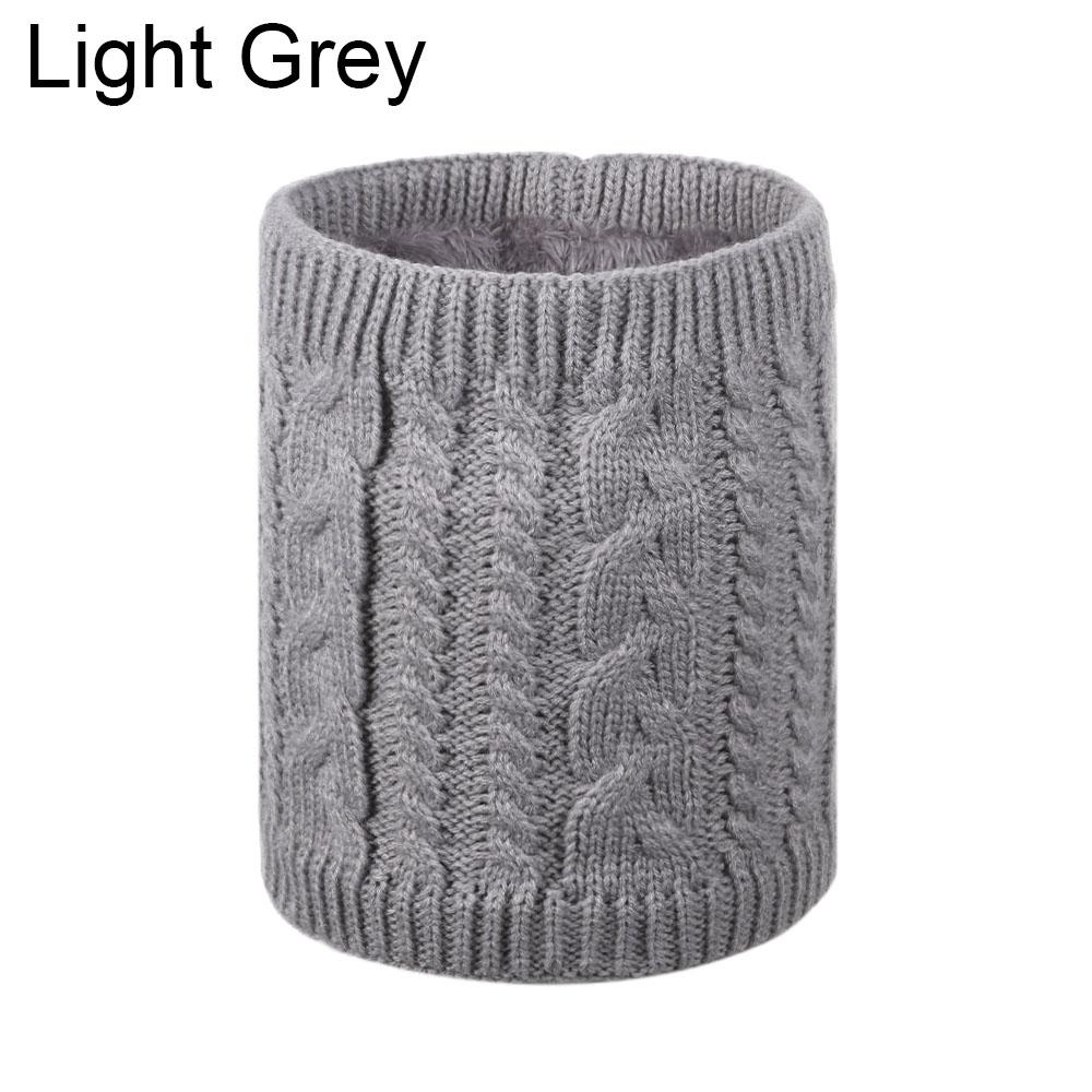 Go Out Wrap Collar  Cowl Winter Warm Brushed Knit Neck Warmer Circle Loop Snood Shawl Thicken Scarf