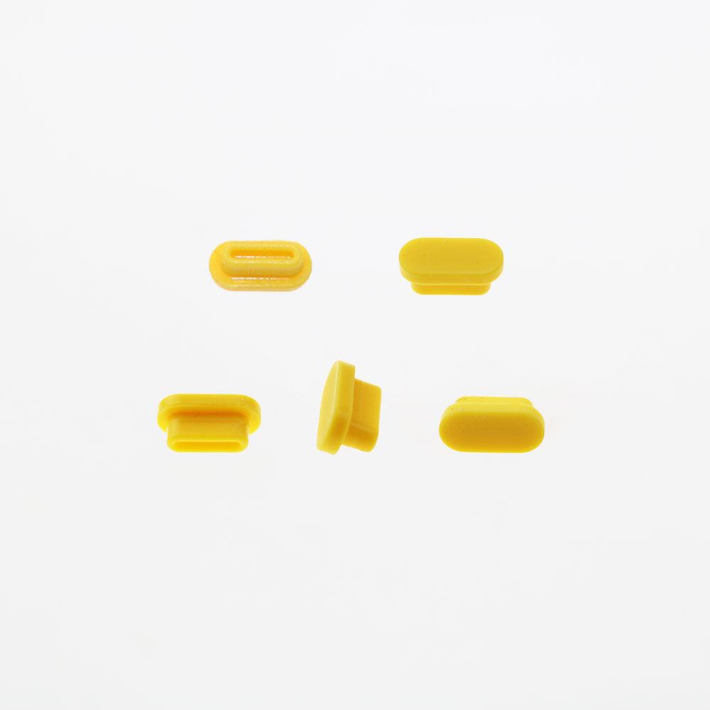 Silicone world 10PCS Silicone Type-C Dust Plug USB Charging Port Protector for Samsung Huawei Smart Phone Accessories Dust Plug